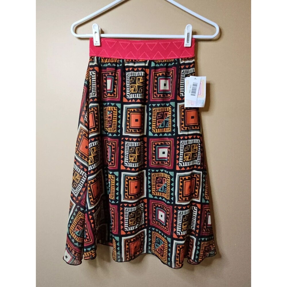 LULAROE LOLA MIDI LAYERED SKIRT OVERLAY XXS